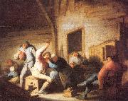 Ostade, Adriaen van Peasants Making Merry in a Tavern oil painting picture wholesale